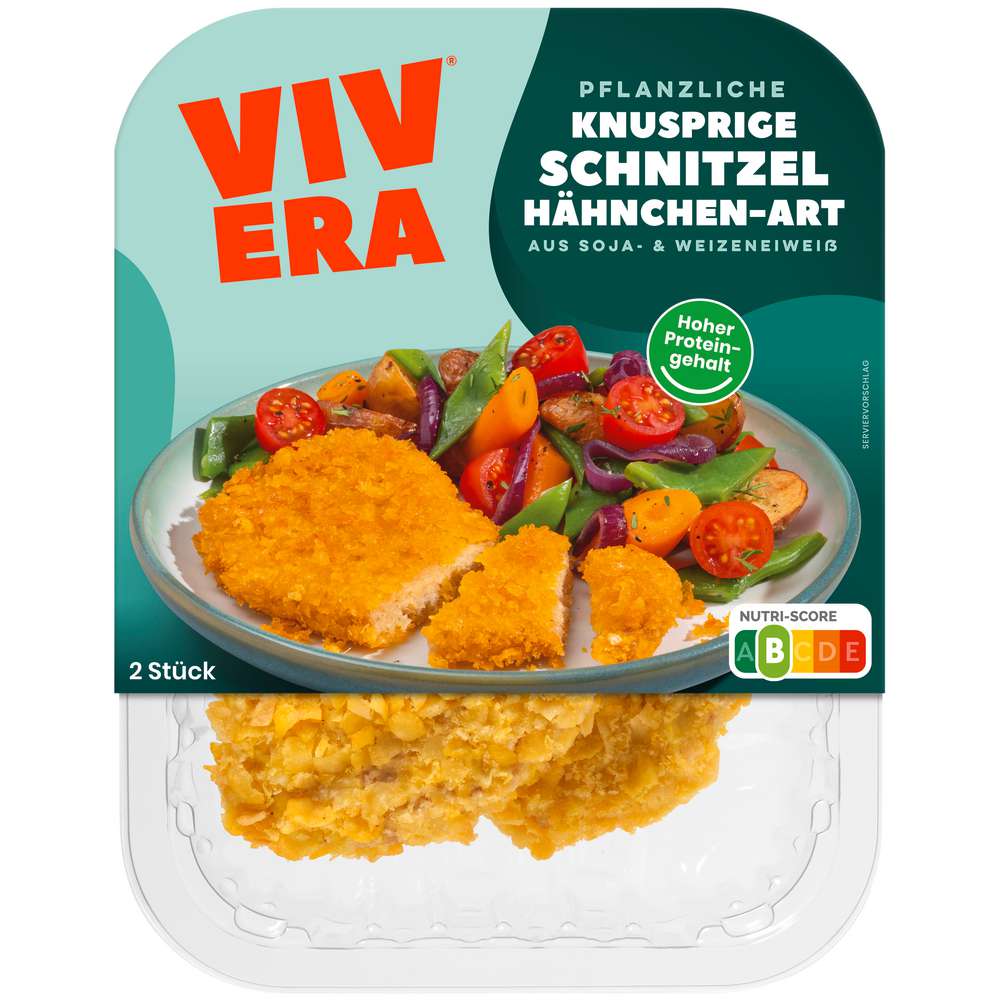 Produktabbildung Vivera Schnitzel Hähnchen Art, vegan