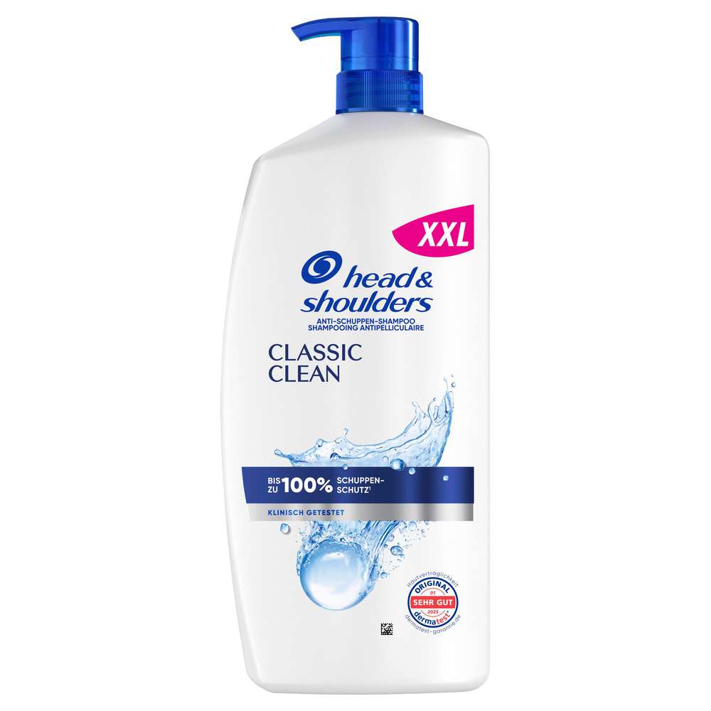 Produktabbildung Head & Shoulders Haarshampoo Antischuppen, Classic Clean