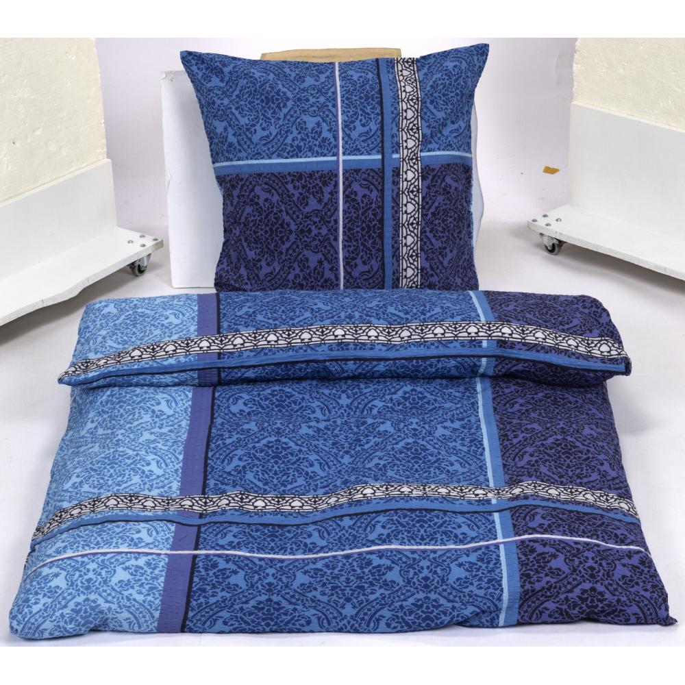 Produktabbildung keine Marke Seersucker-Bettwäsche, je Garnitur