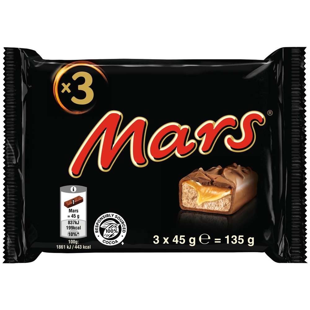 Produktabbildung Mars Schoko-Karamell-Riegel