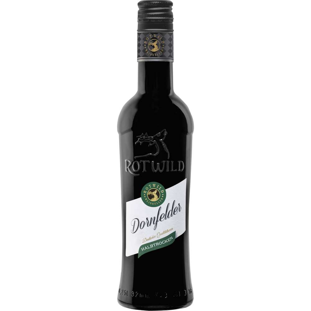 Produktabbildung Rotwild Dornfelder halbtrocken Pfalz/Rheinhessen DQW, Rotwein