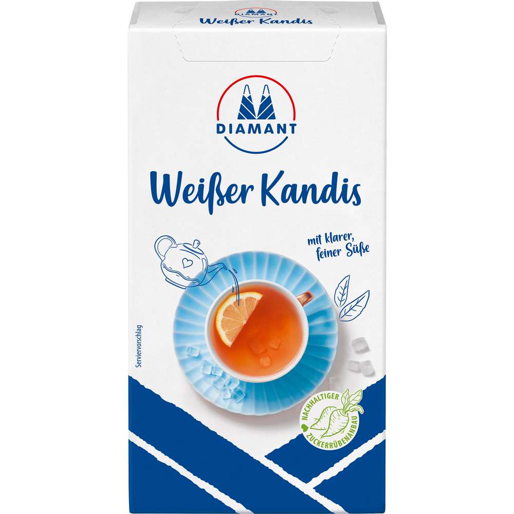 Produktabbildung Diamant Kandis, weiß