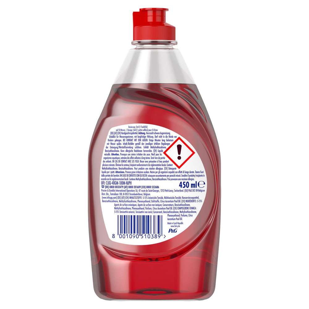 Produktabbildung Fairy Geschirrspülmittel, Ganatapfel