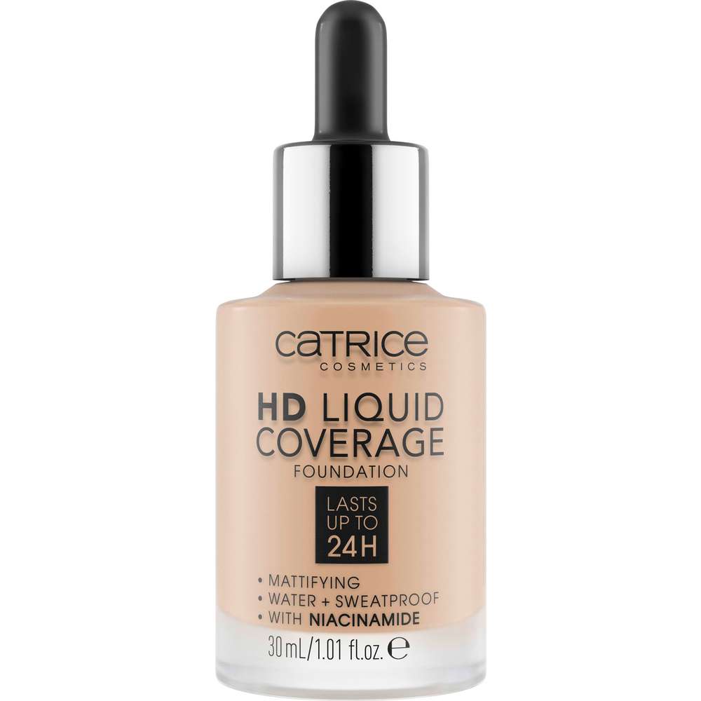 Produktabbildung Catrice Make-Up HD Liquid Coverage Foundation, Sand Beige 030