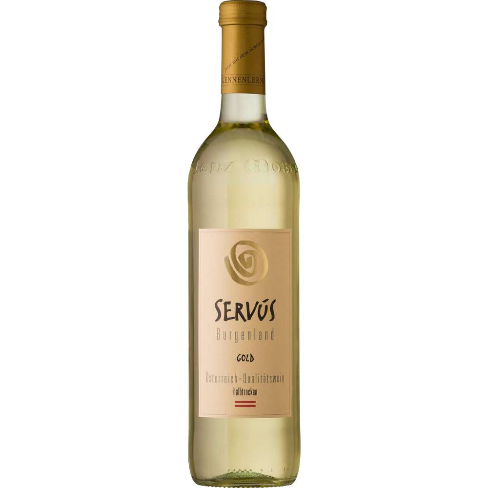 Produktabbildung Servus Cuvée Gold halbtrocken