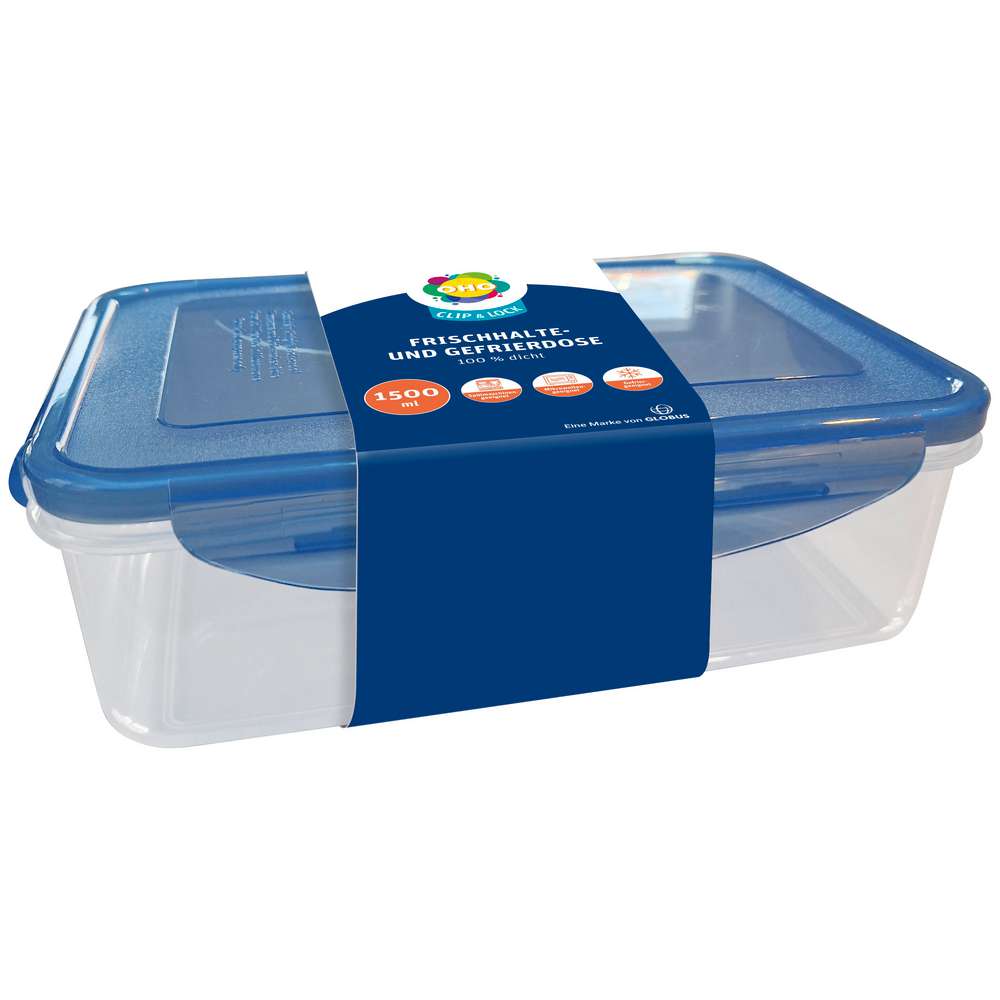 Produktabbildung OHO Frischhalte & Gefrierdose Clip&Lock