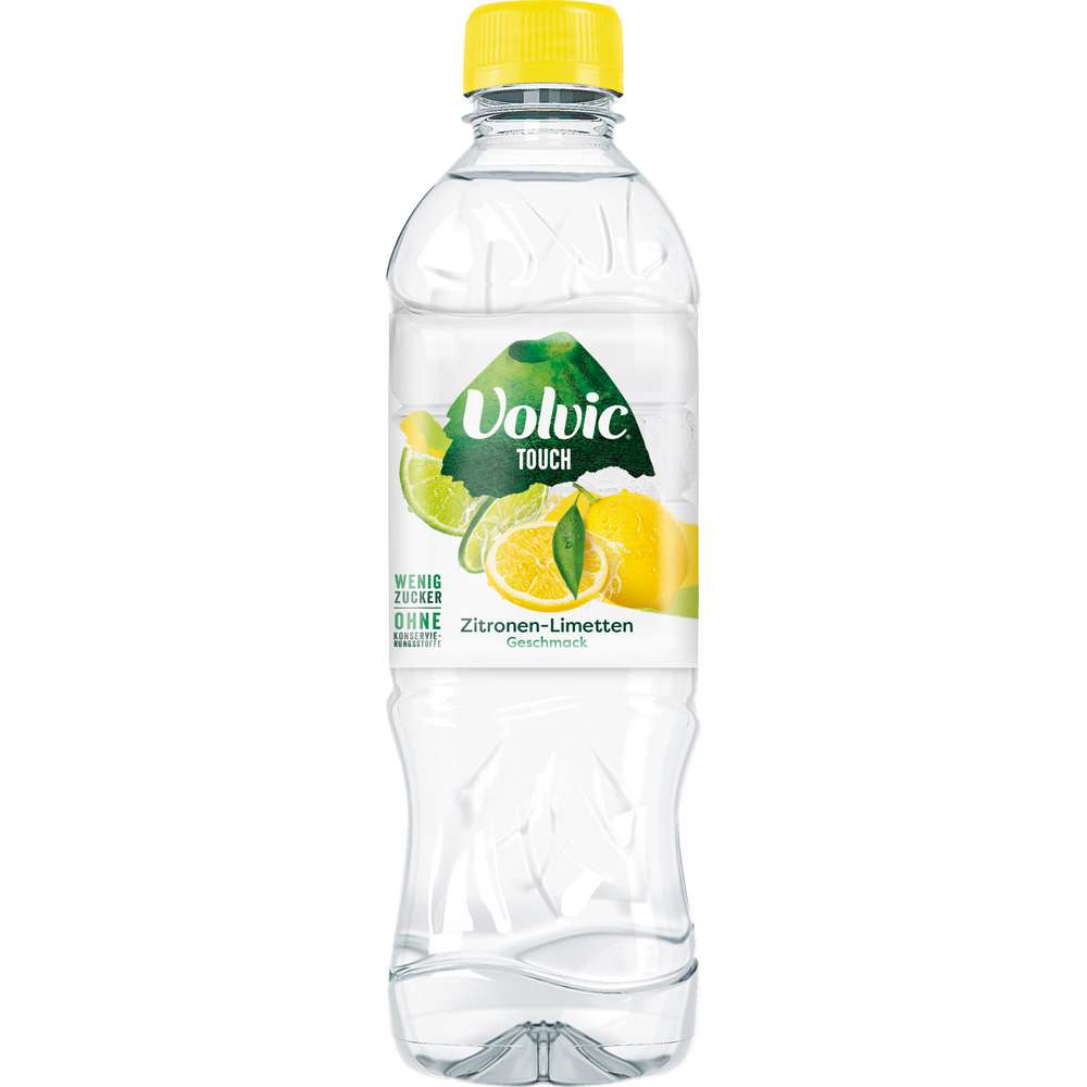 Produktabbildung Volvic Mineralwasser Touch, Zitronen-Limetten-Geschmack, Naturell