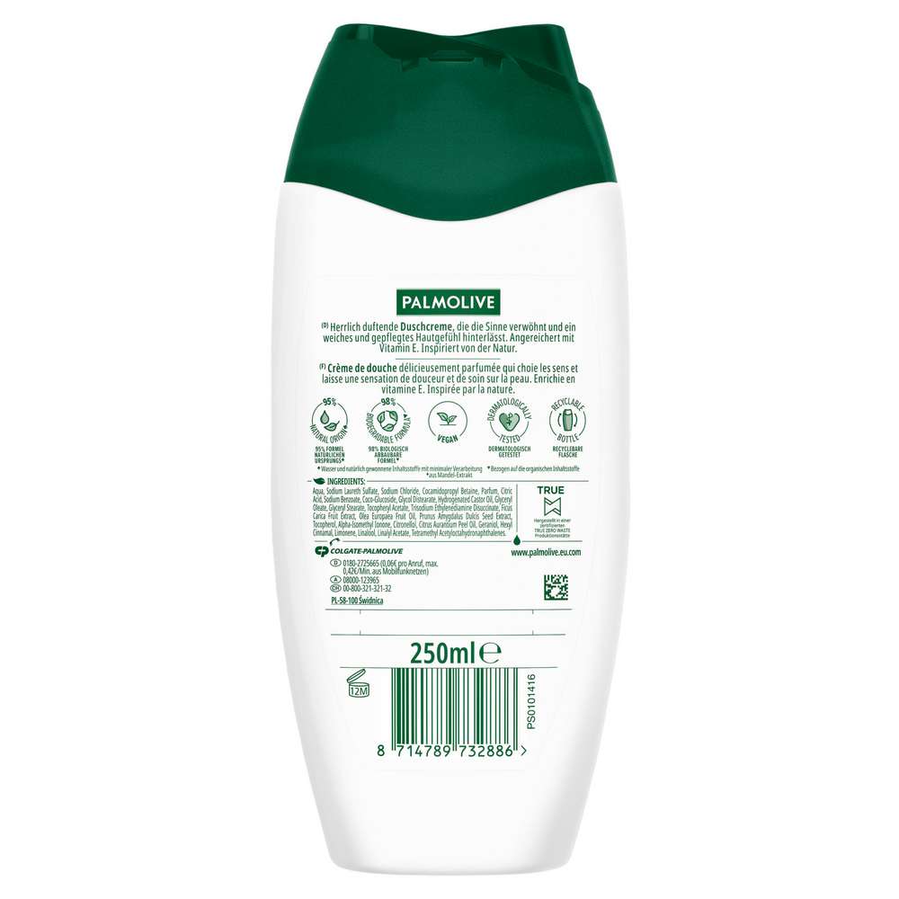 Produktabbildung PALMOLIVE Duschgel Naturals, Olive & Milch