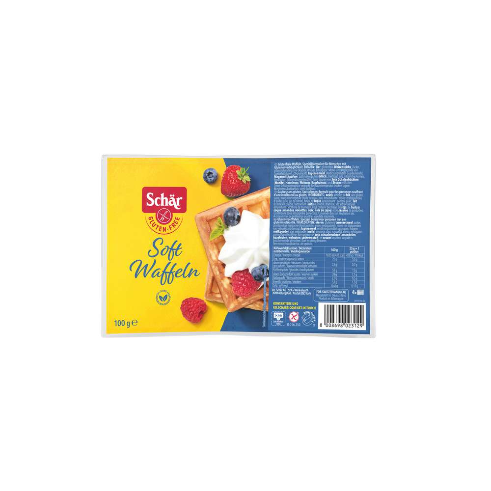 Produktabbildung Schär Soft Waffeln, glutenfrei