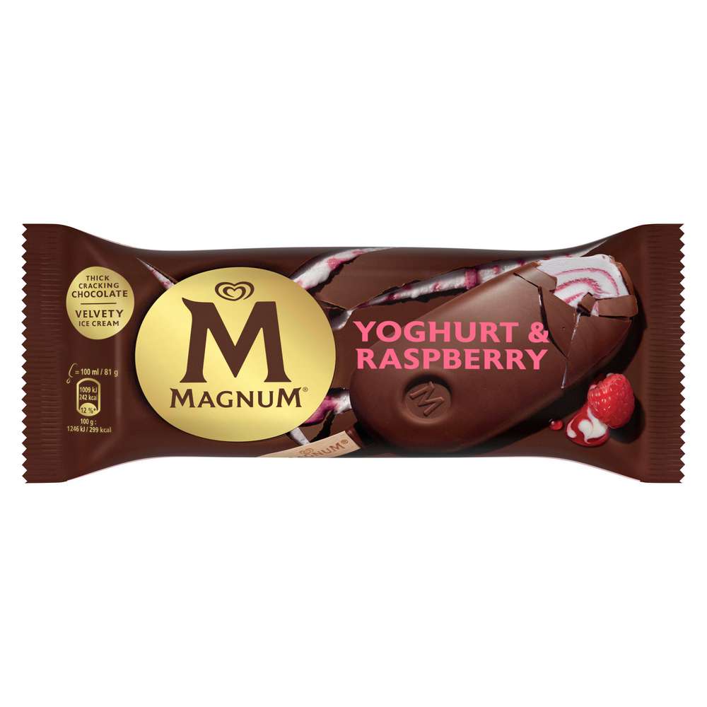Produktabbildung Magnum Stiel-Eis, Joghurt & Himbeere
