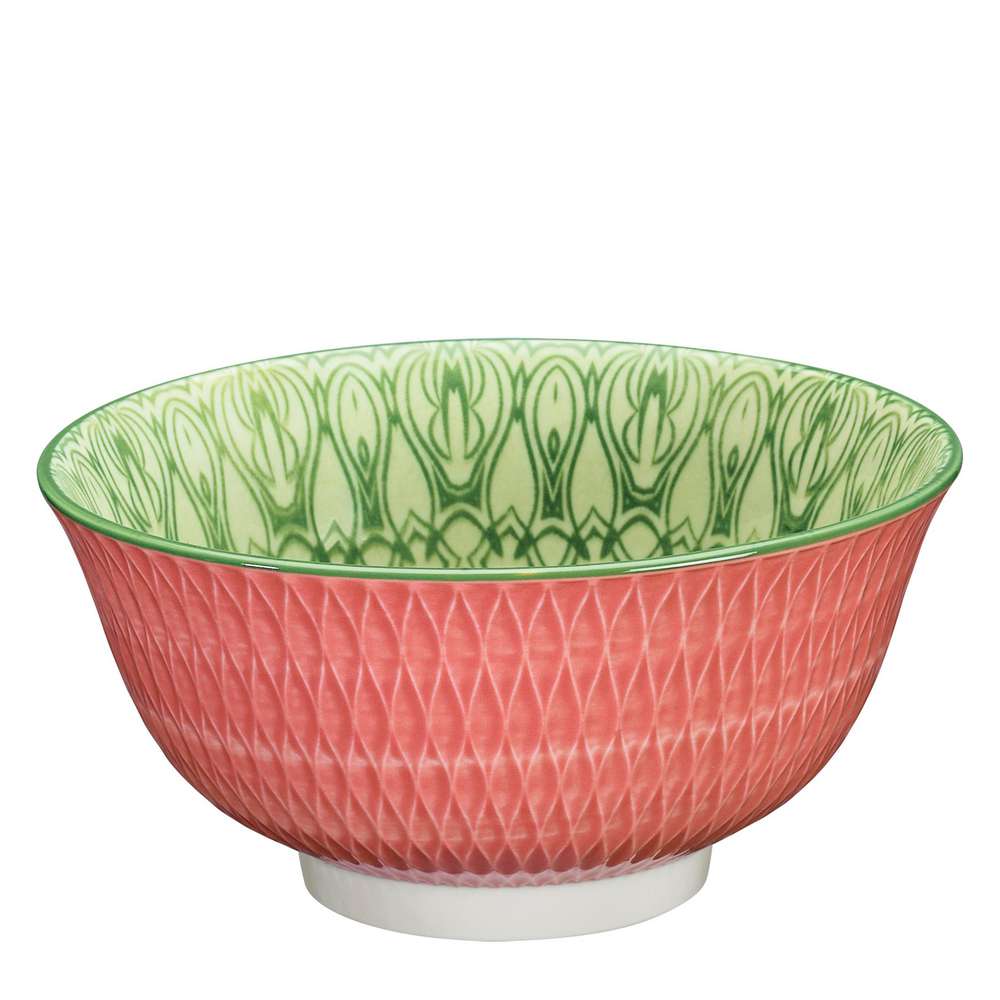 Produktabbildung Küchenprofi Bowl Amici Rauten rosa 18cm