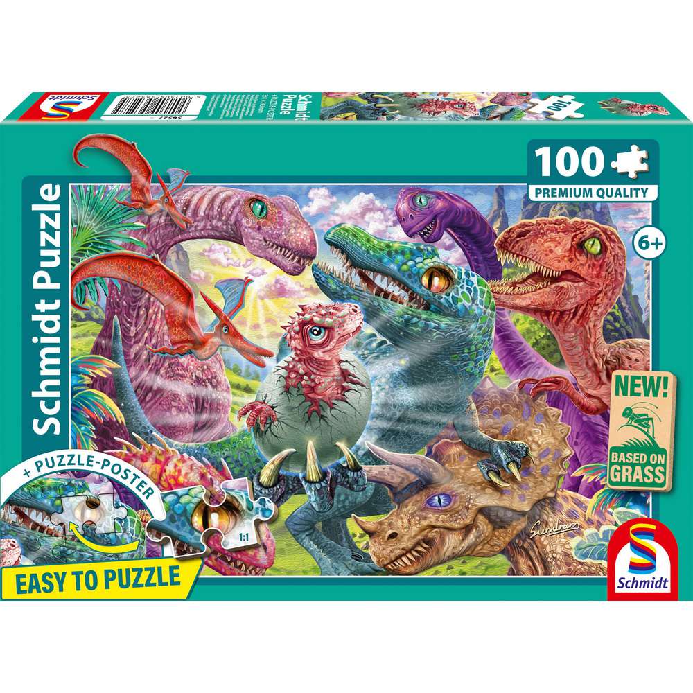 Produktabbildung Schmidt Spiele Puzzle Kleine Dinos großes Abenteuer