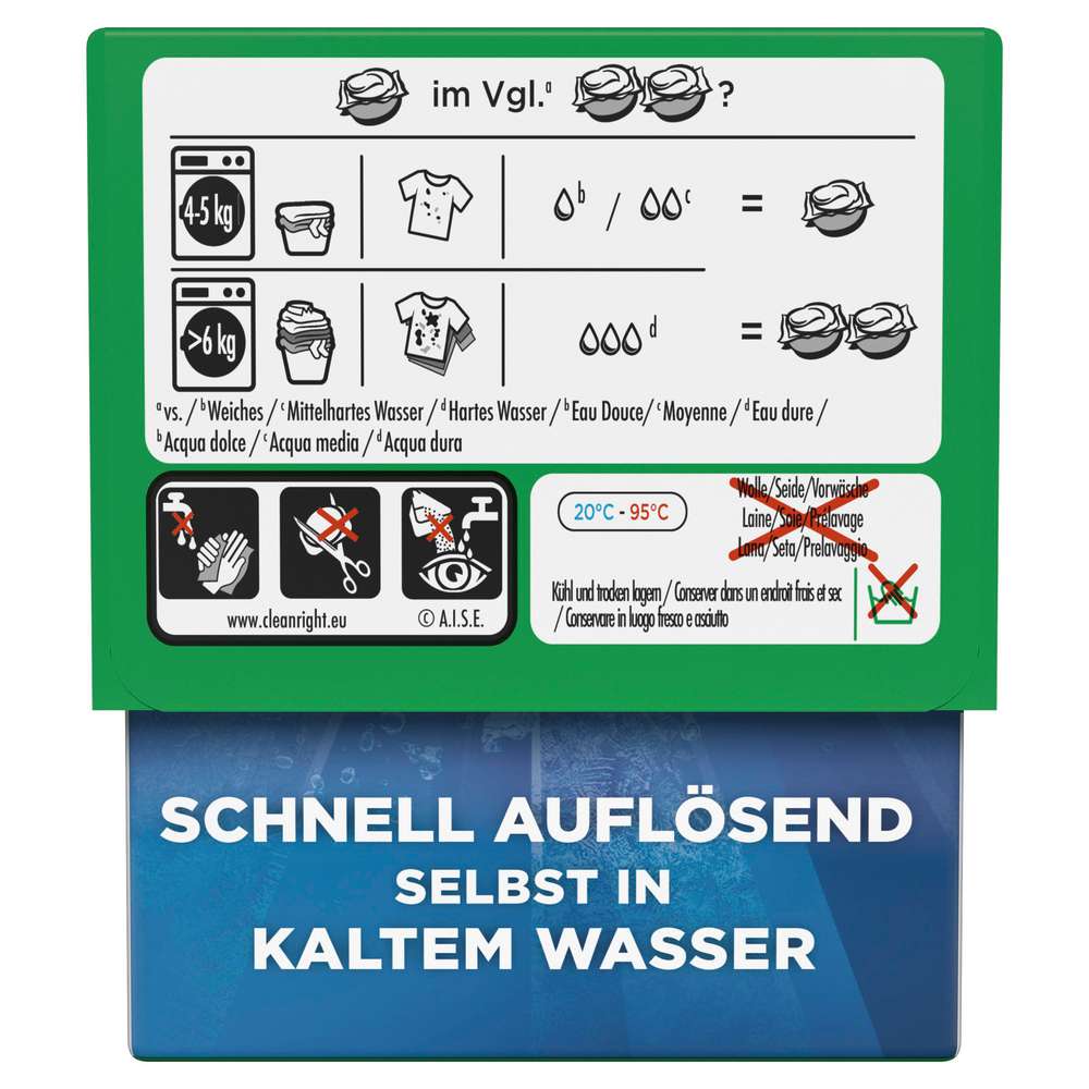 Produktabbildung Ariel Universal-Waschmittel Pods, Lenor Unstoppables