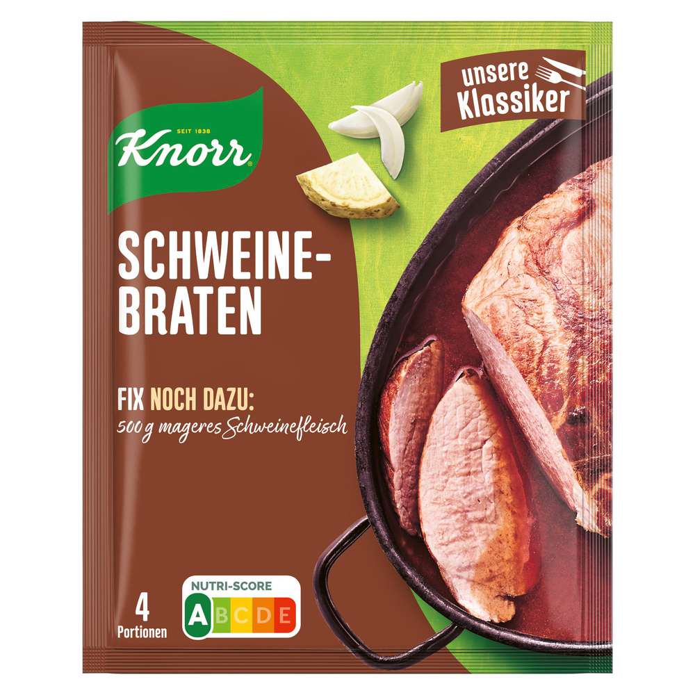 Produktabbildung Knorr Fix Würzmischung Schweinebraten