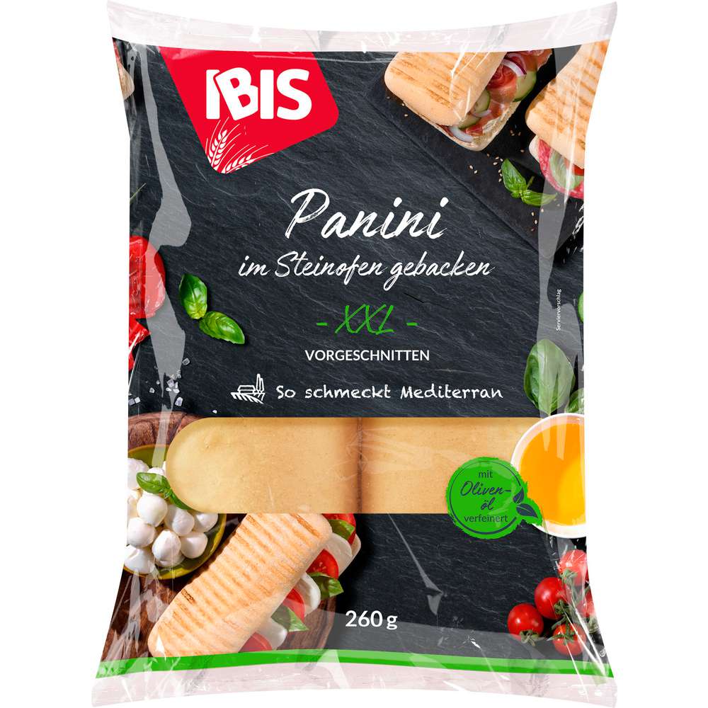 Produktabbildung Ibis Panini Brötchen XL