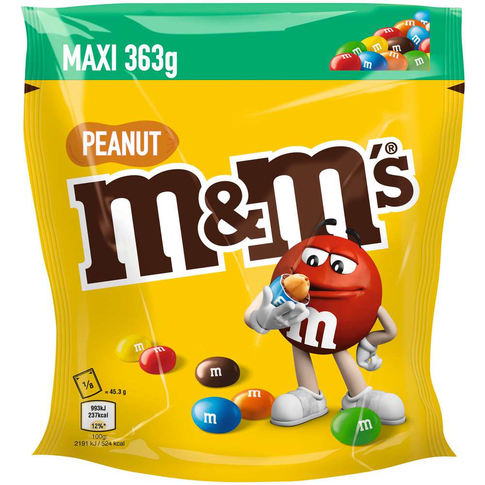 Produktabbildung M&M's Schokolinsen Peanut