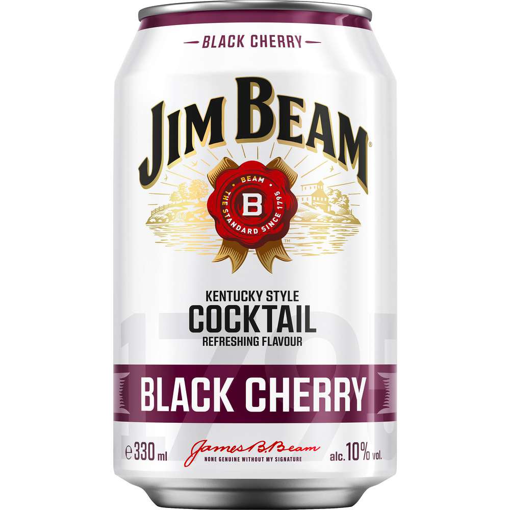 Produktabbildung Jim Beam Black Cherry Cocktail 10 %