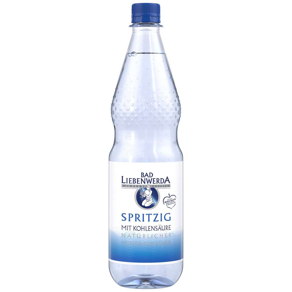 Produktabbildung Bad Liebenwerda Mineralwasser Das Quellgesunde, Spritzig