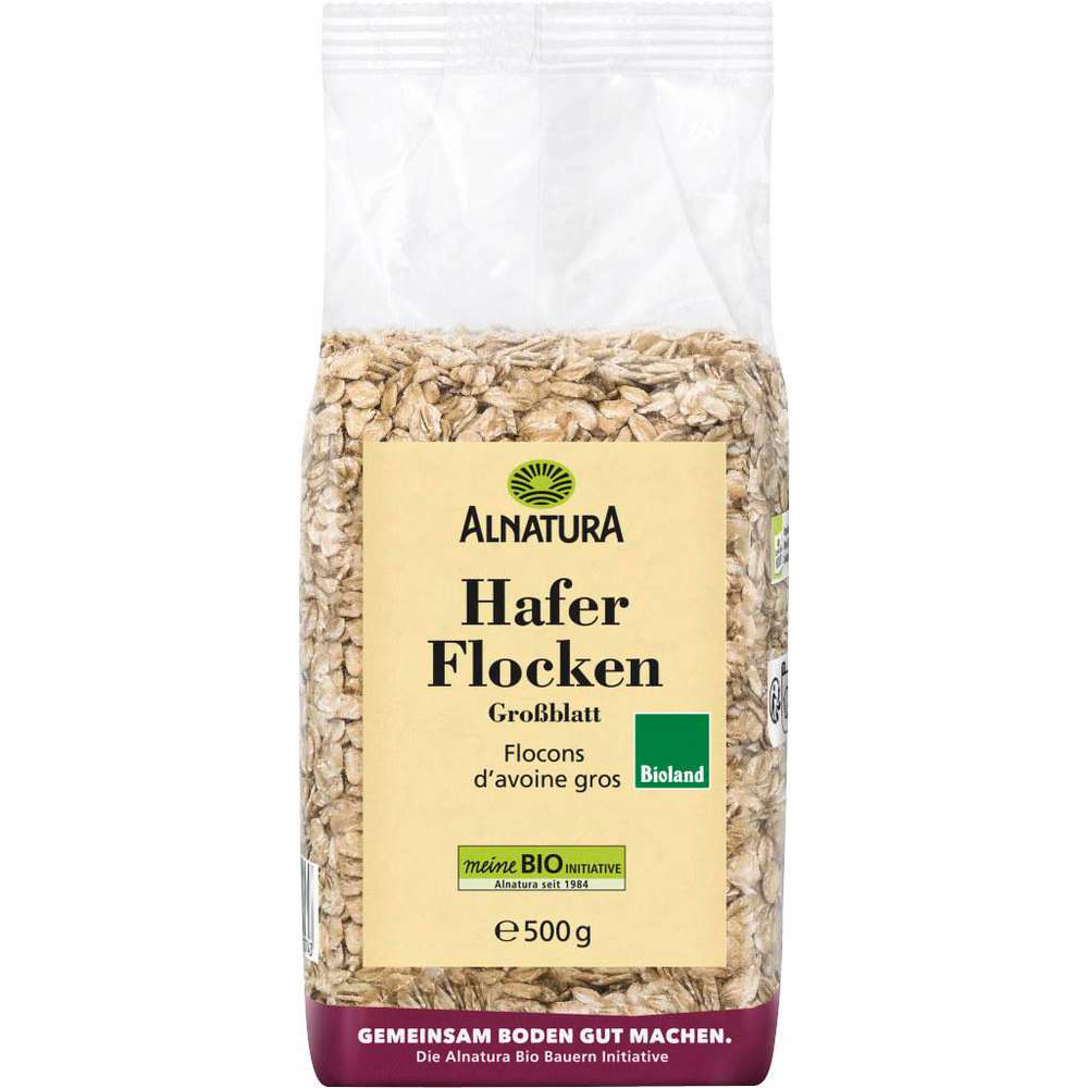 Produktabbildung Alnatura Bio Haferflocken, Großblatt