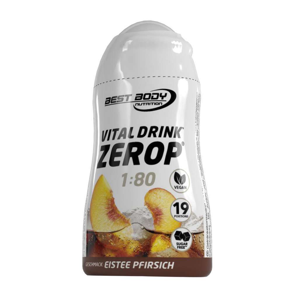 Produktabbildung Best Body Vitaldrink Zerop Energy, Eistee Pfirsich