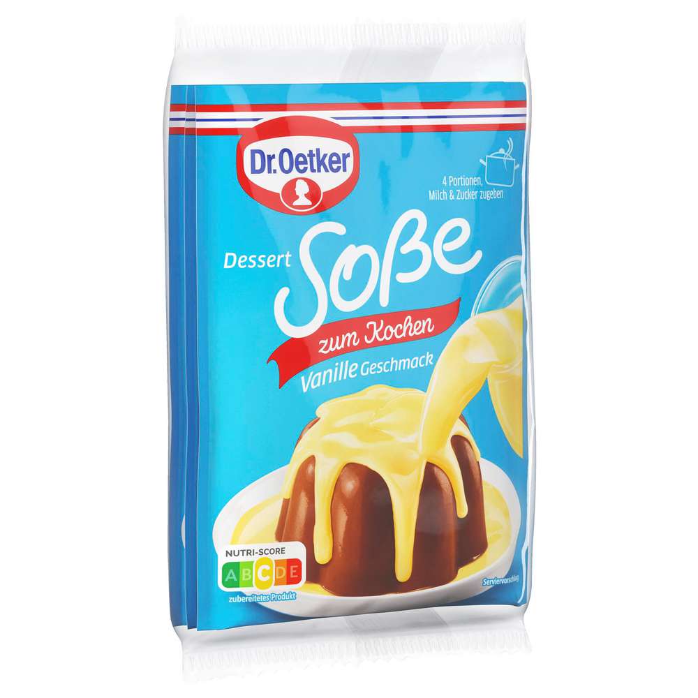 Produktabbildung Dr. Oetker Dessertsoße zum Kochen, Vanille