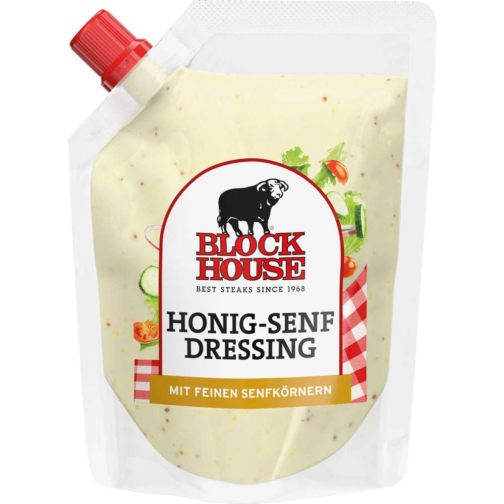 Produktabbildung Block House Salat Dressing, Honig-Senf