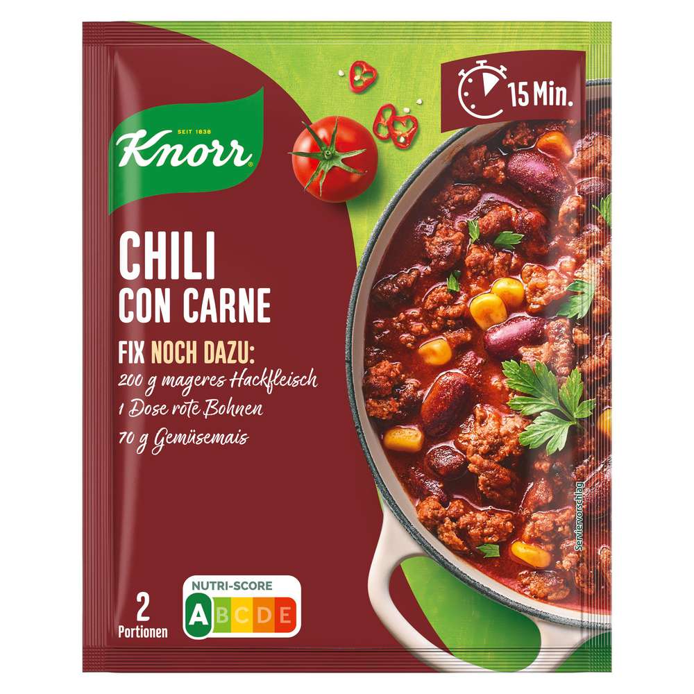 Produktabbildung Knorr Gewürzmischung, Chili con Carne