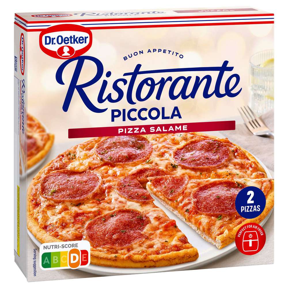 Produktabbildung Dr. Oetker Pizza Ristorante, Piccola Salame, tiefgekühlt