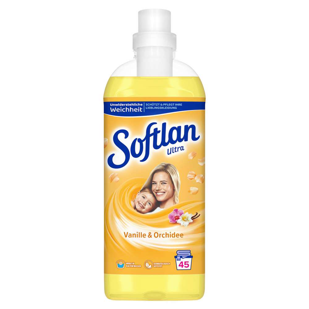 Produktabbildung Softlan Weichspüler Ultra, Vanille & Orchidee 45 WL