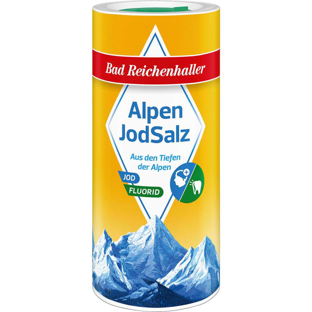 Produktabbildung Bad Reichenhaller Alpenjodsalz mit Fluorid