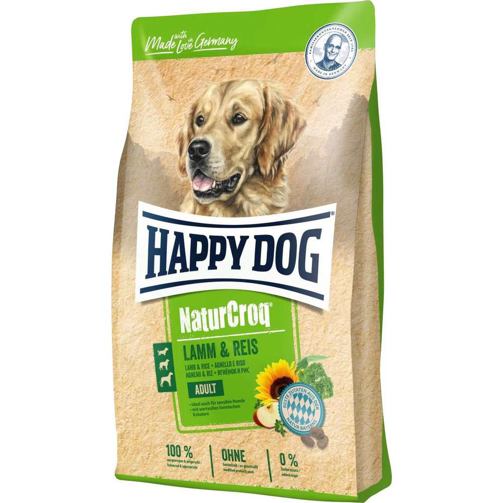 Produktabbildung Happy Dog Hunde-Trockenfutter NaturCroq, Lamm/Reis