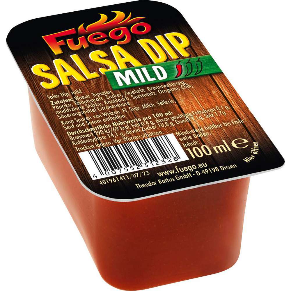 Produktabbildung Fuego Salsa Dip, mild