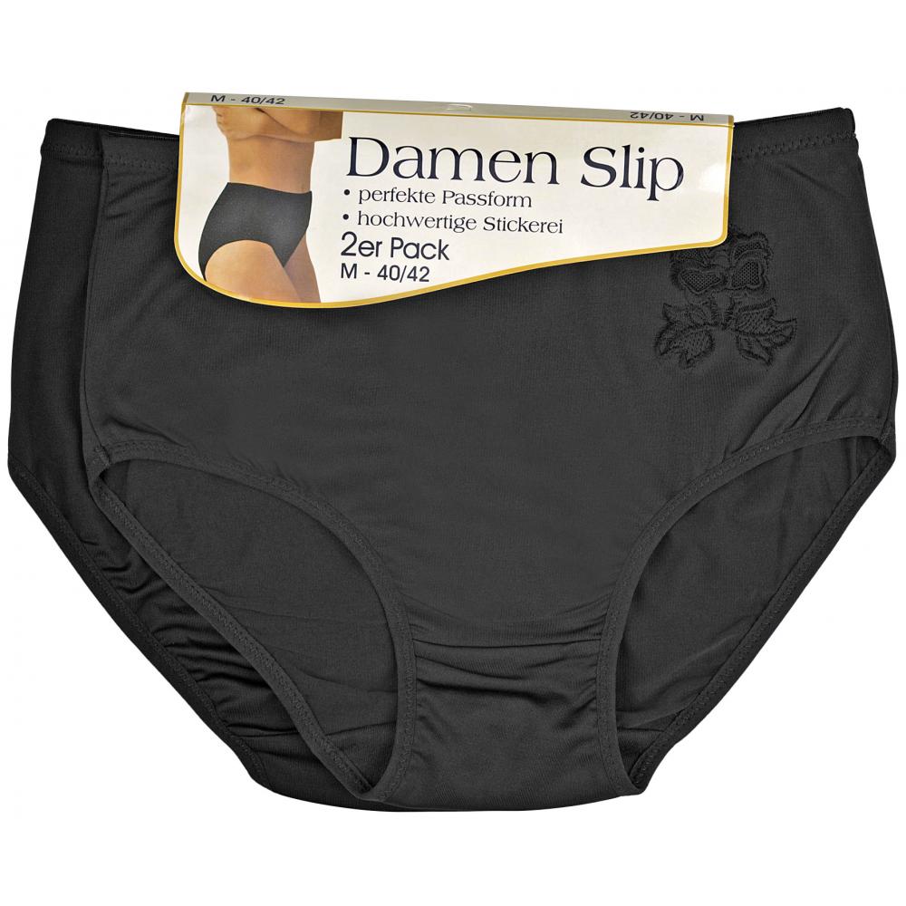 Produktabbildung keine Marke Damen-Slips, je 2er-Pack