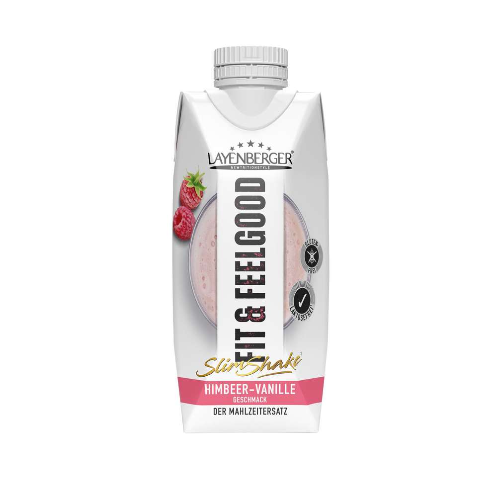 Produktabbildung Layenberger Fit+Feelgood Shake, Himbeer-Vanille