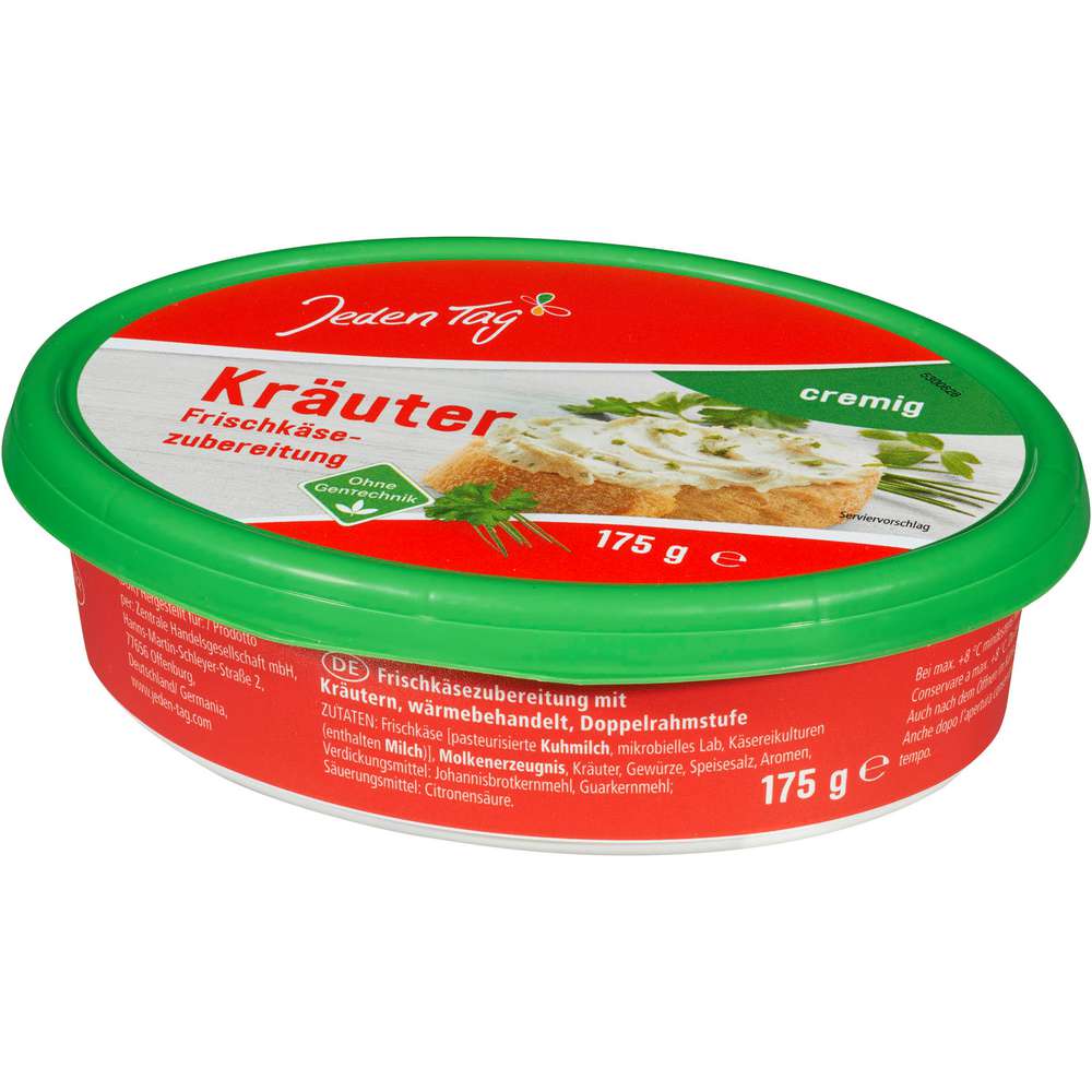 Produktabbildung Jeden Tag Kräuter Frischkäse