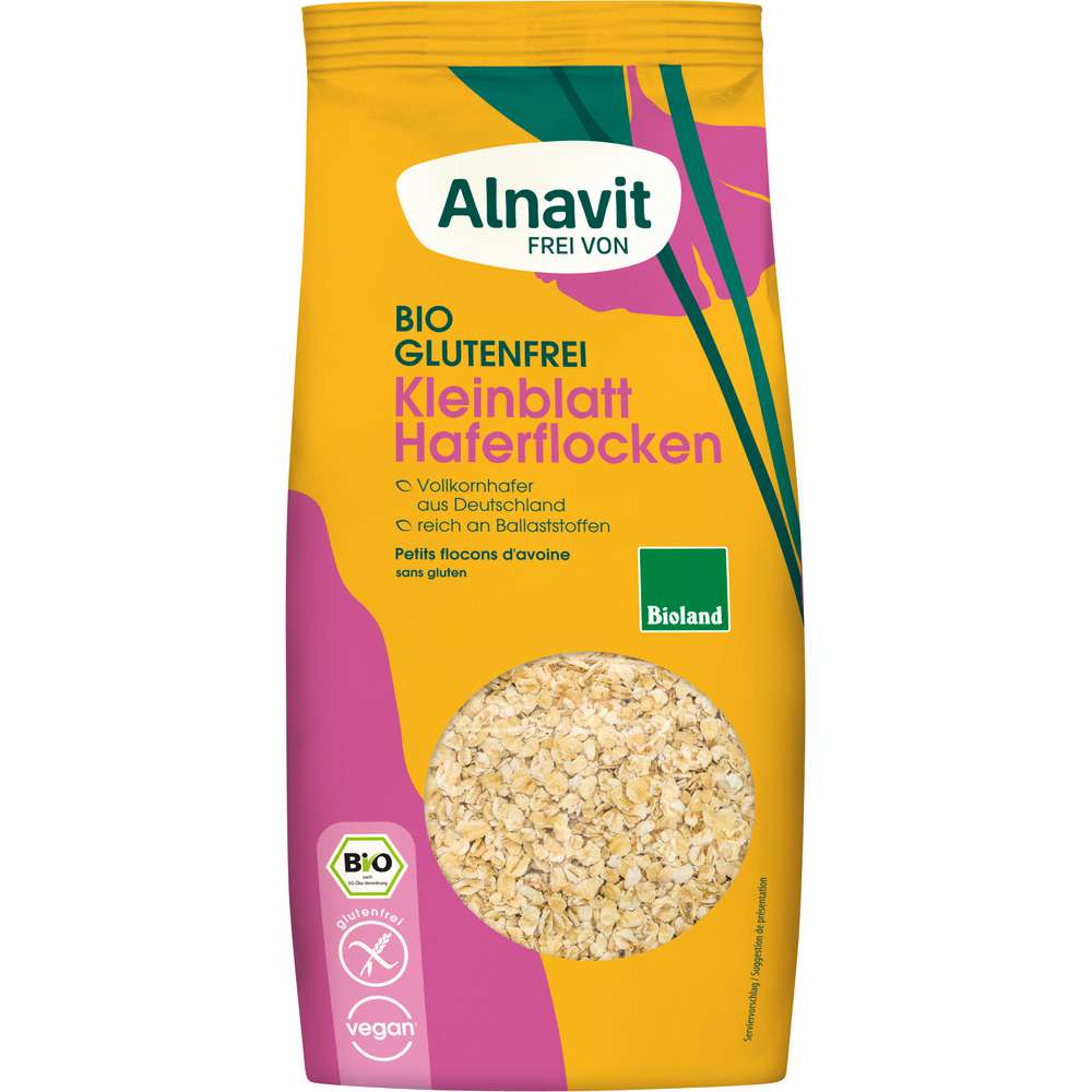 Produktabbildung Alnavit Bio Haferflocken