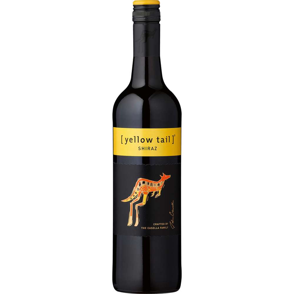 Produktabbildung Yellow Tail Shiraz, Rotwein