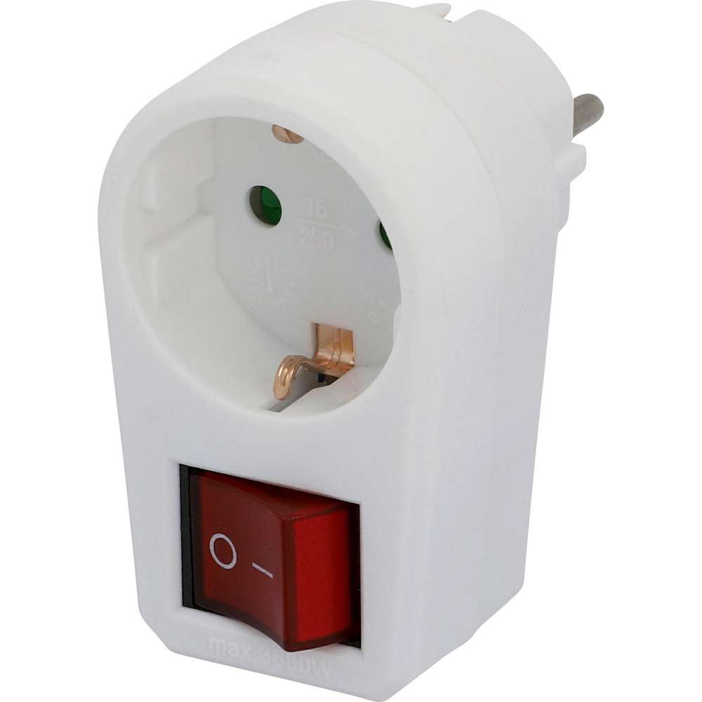 Produktabbildung EVB Zwischenstecker mit Schalter