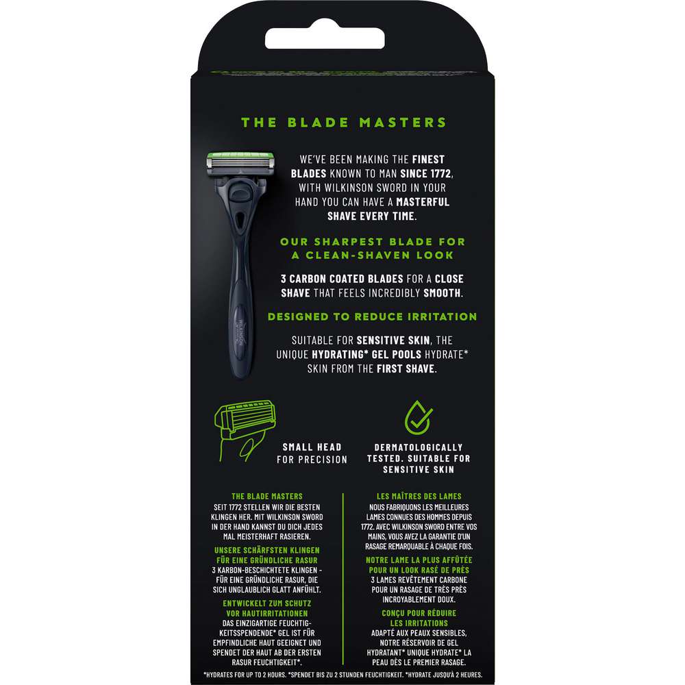 Produktabbildung Wilkinson Rasierer Hydro3 mit 1 Klinge