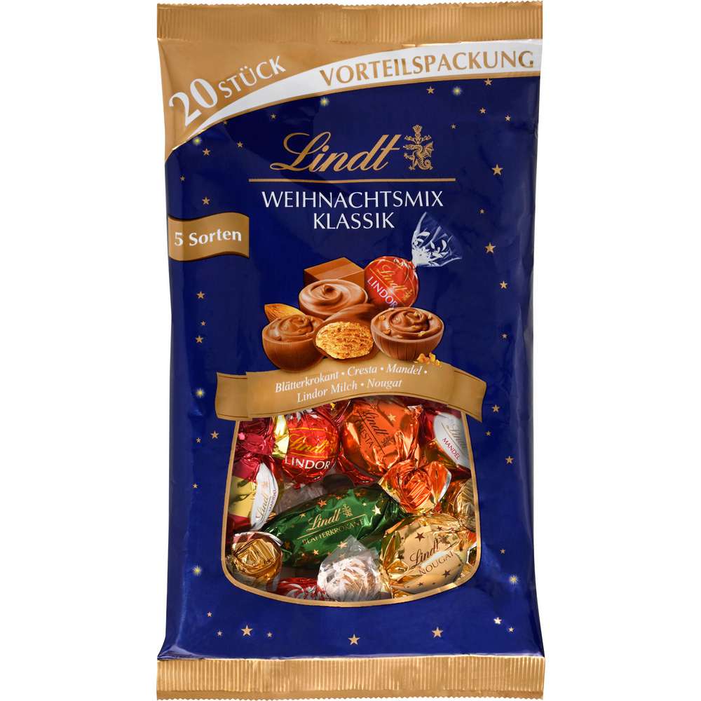 Produktabbildung Lindt Weihnachtsmix Klassik