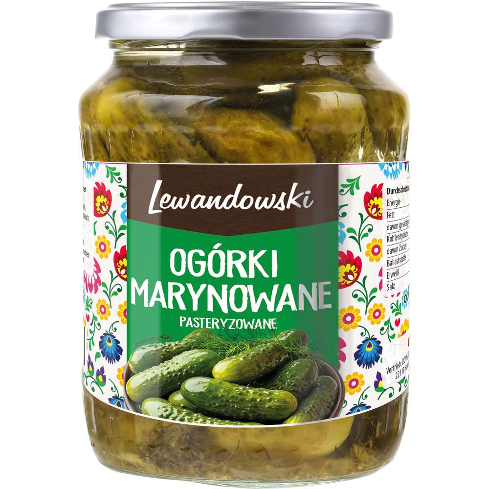 Produktabbildung Lewandowski Polnische Gewürzgurken