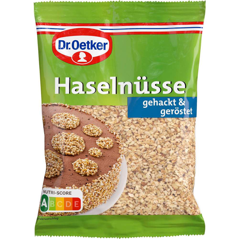 Produktabbildung Dr. Oetker Haselnüsse, gehackt
