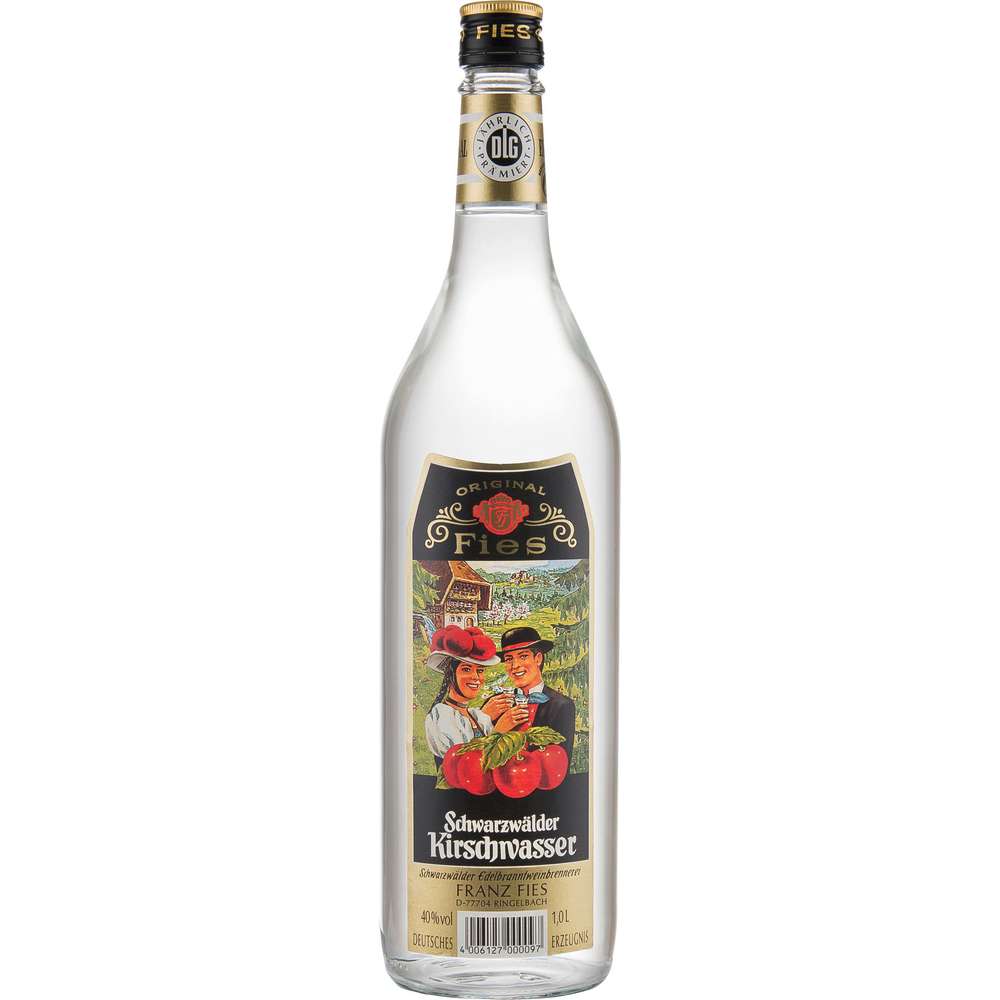 Produktabbildung Original Fies Schwarzwälder Kirschwasser 40%