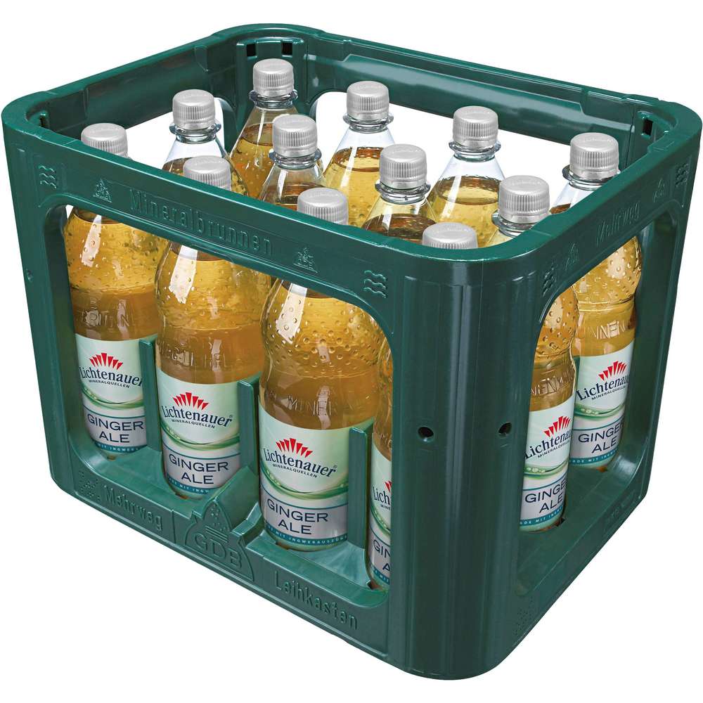 Produktabbildung Lichtenauer Ginger Ale (12x 1,000 Liter)
