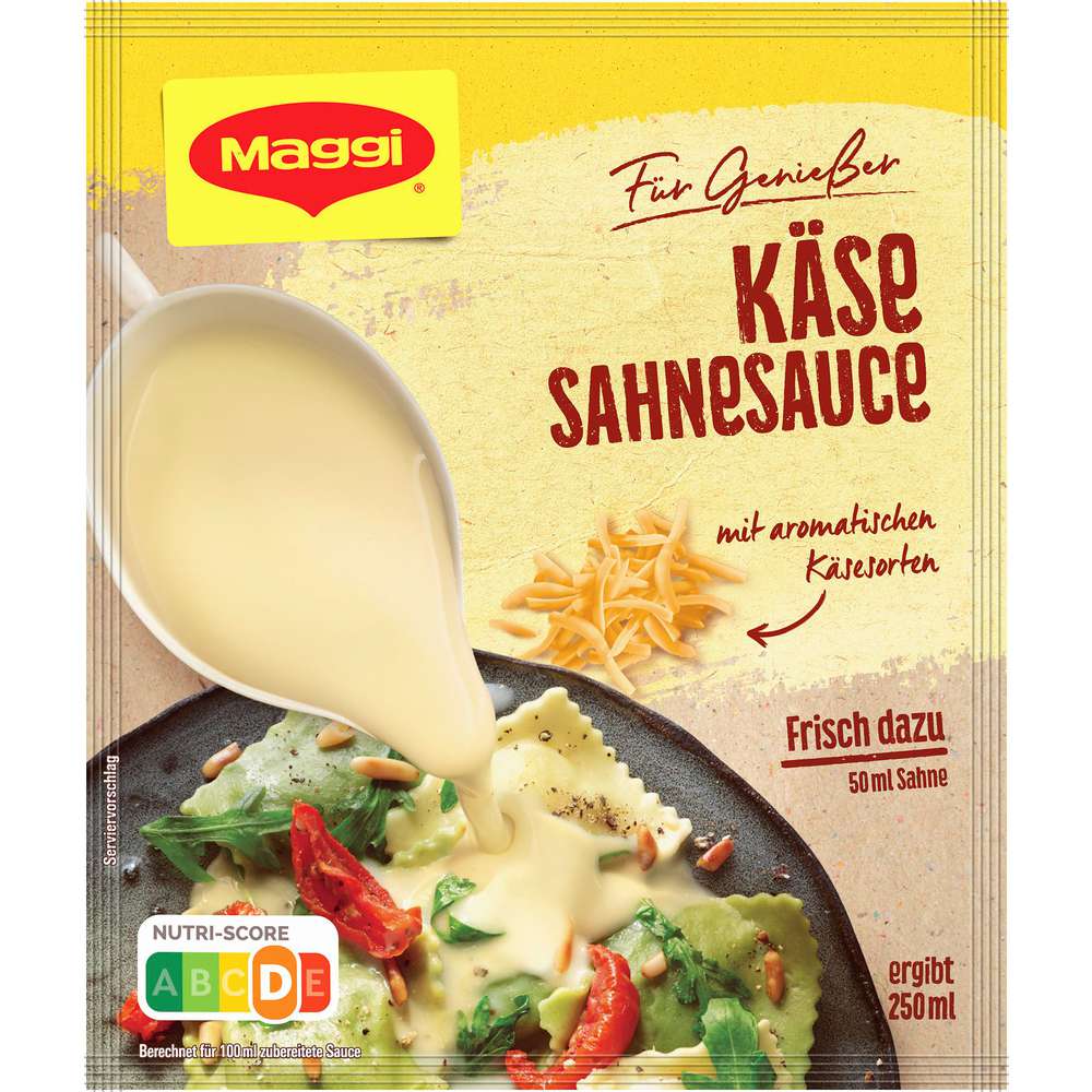 Produktabbildung Maggi Genießer Sauce, Käse Sahne