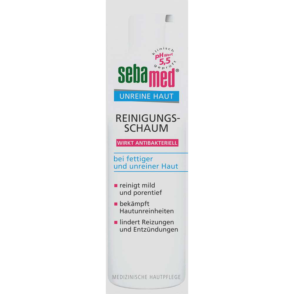 Produktabbildung Sebamed pH 5.5 Reinigungsschaum für unreine Haut