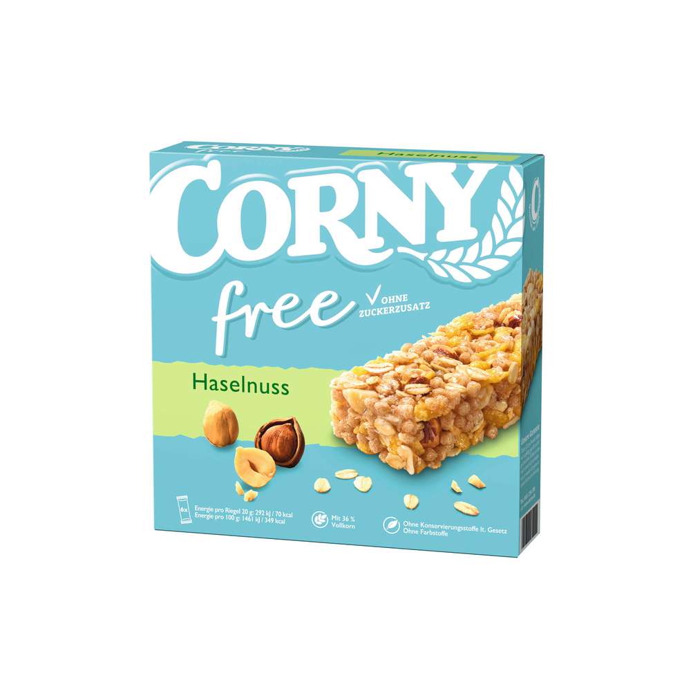 Produktabbildung Corny Müsliriegel Free, Haselnuss