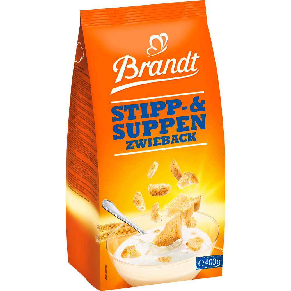 Produktabbildung Brandt Stipp-& Suppenzwieback