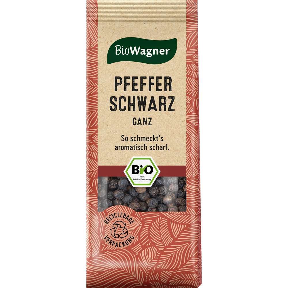 Produktabbildung Bio Wagner Bio Pfeffer schwarz ganz