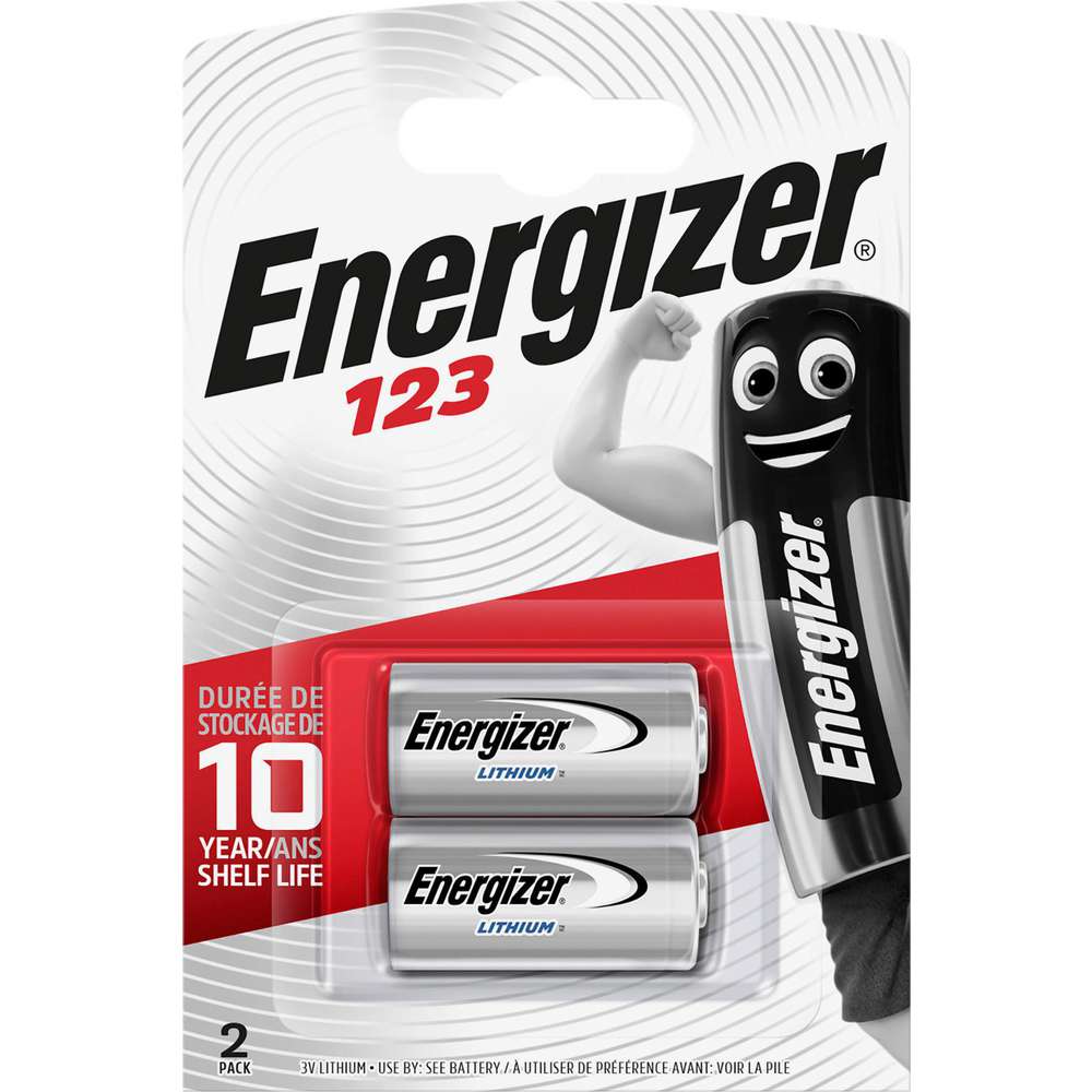 Produktabbildung Energizer Lithium Batterie CR123